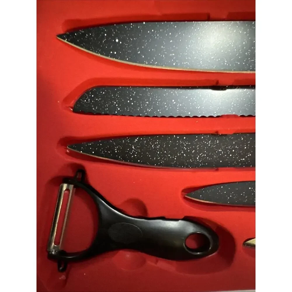 Swiss Gold Switzerland Ceramic Kitchen Knife Set Z Pro Line SG-9200 S8